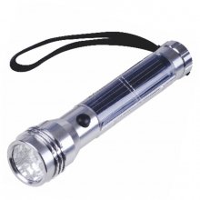 LED rechargeable solar torch light