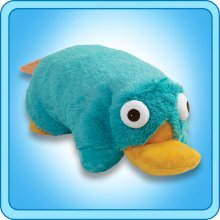 Perry animal shaped lovely designed soft pillow pets suffed pillow pet
