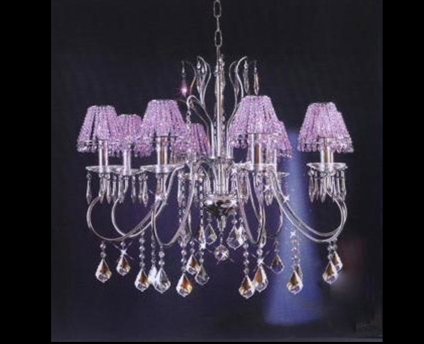 Crystal Candle Pendant