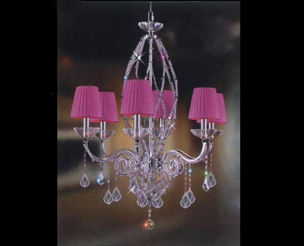 Crystal Candle Pendant