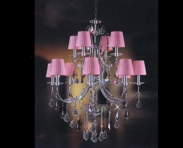 Crystal Candle Pendant