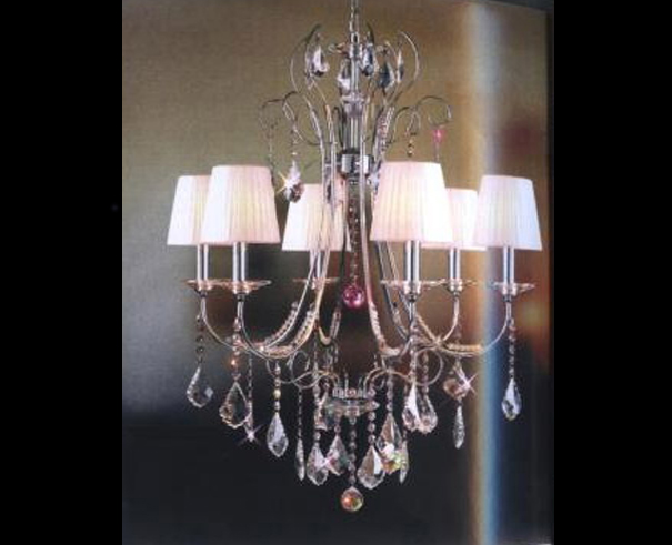 Crystal Candle Pendant