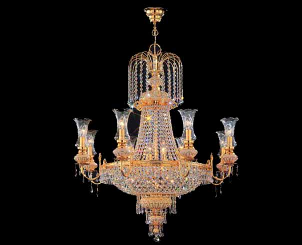 Crystal Candle Pendant